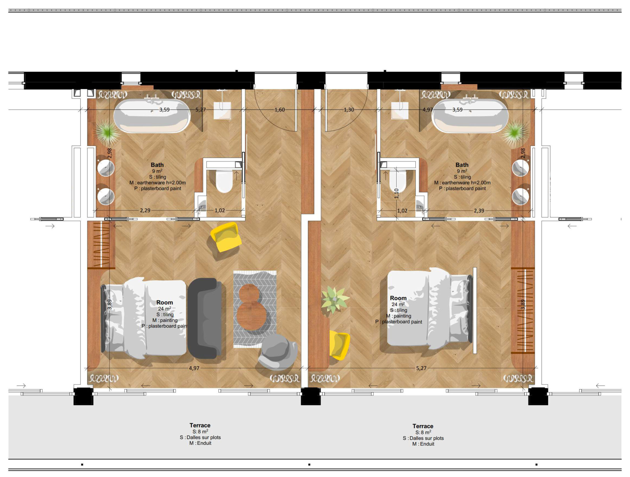 PLAN FARM BUILDING