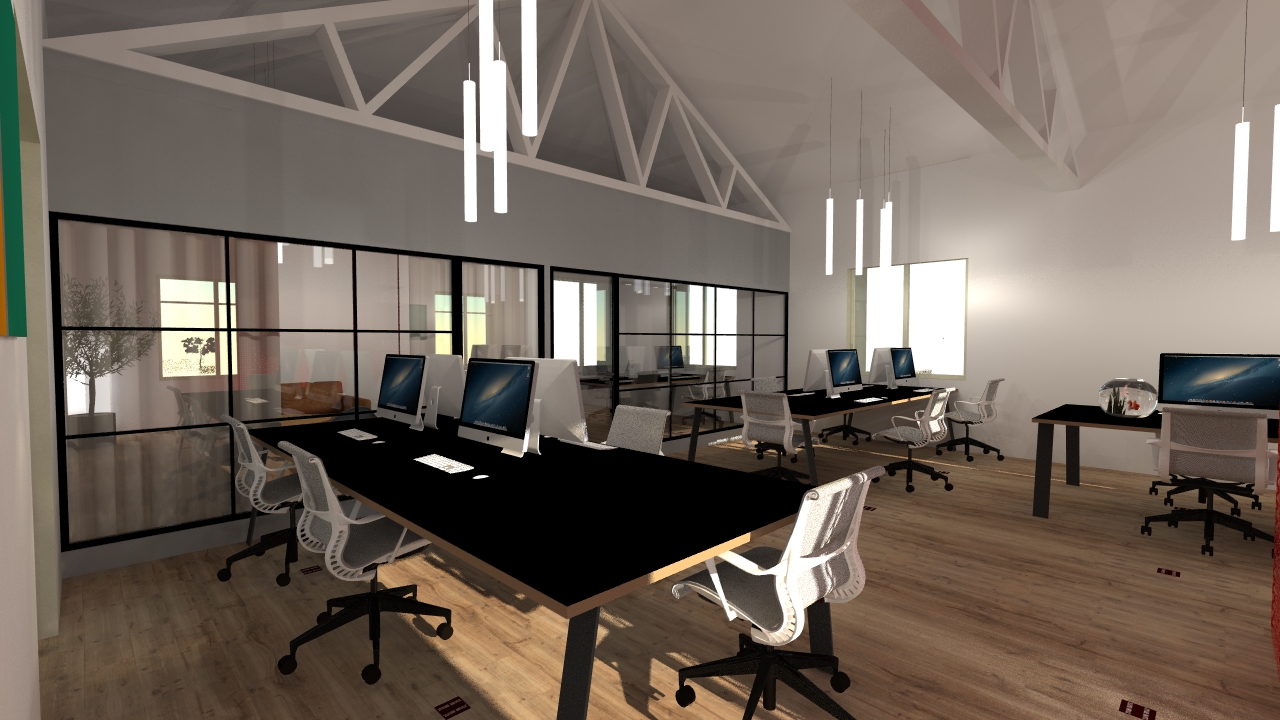 vue 3d bureaux easy partner