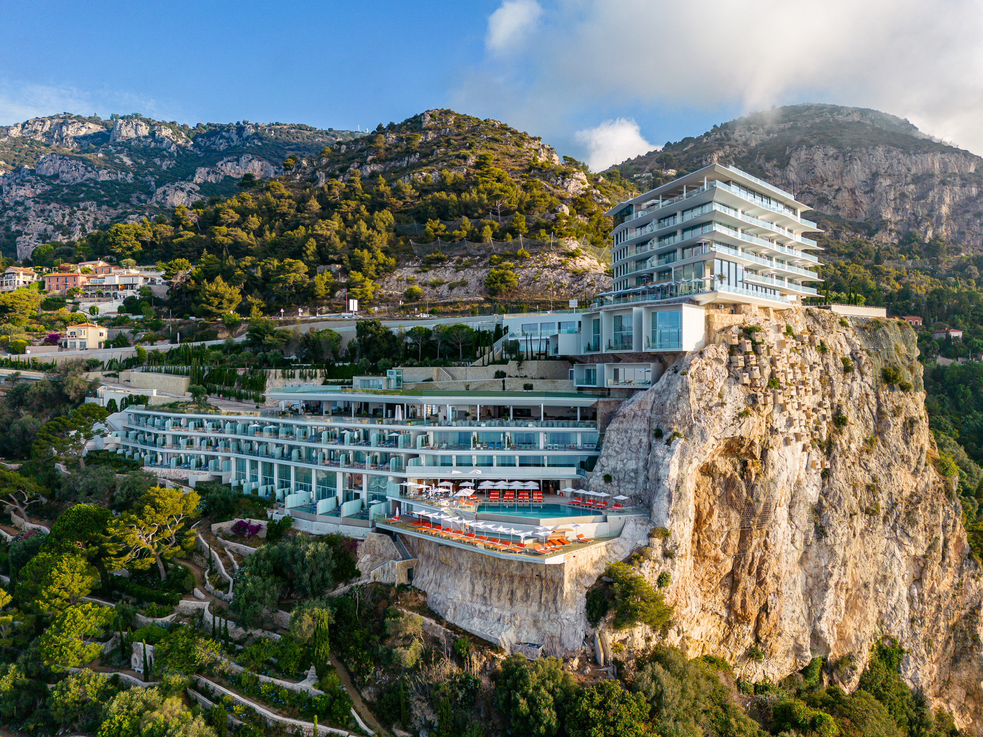 Plan 3D Hotel Maybourne Riviera vue extérieur