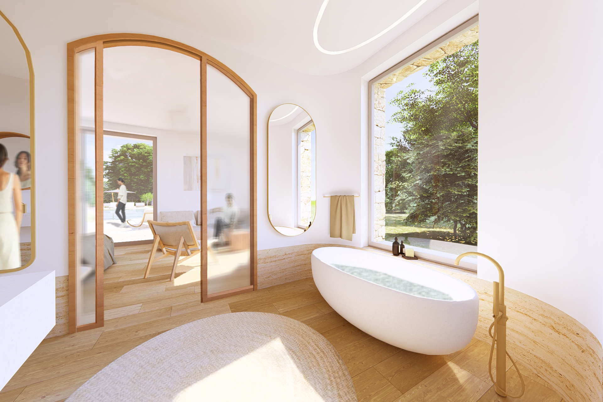 Vue Salle de bain