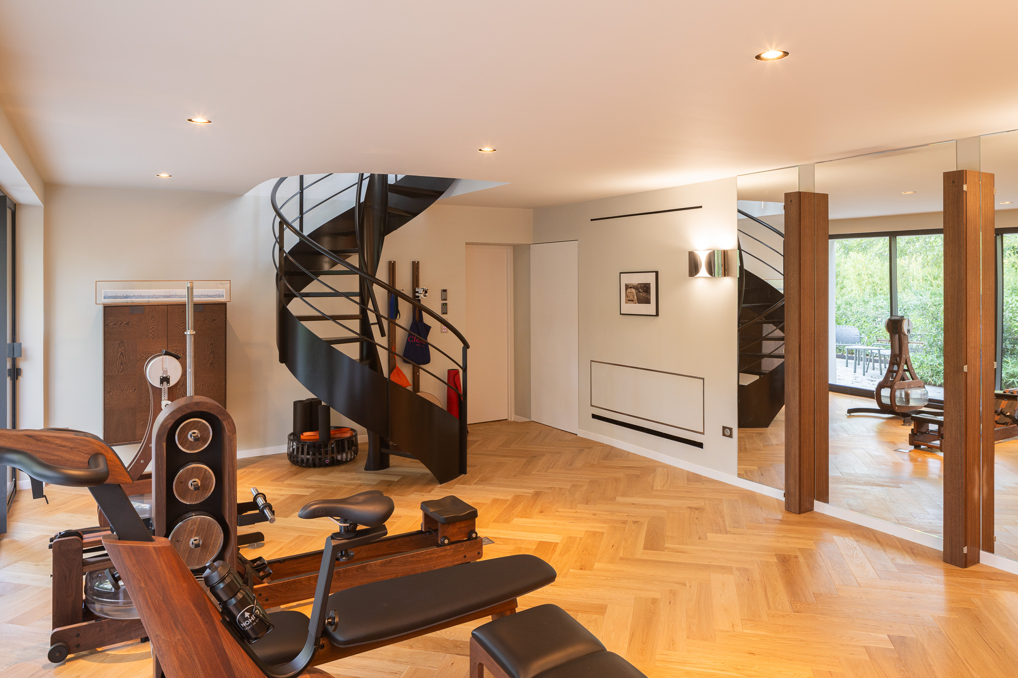 Vue Salle de sport