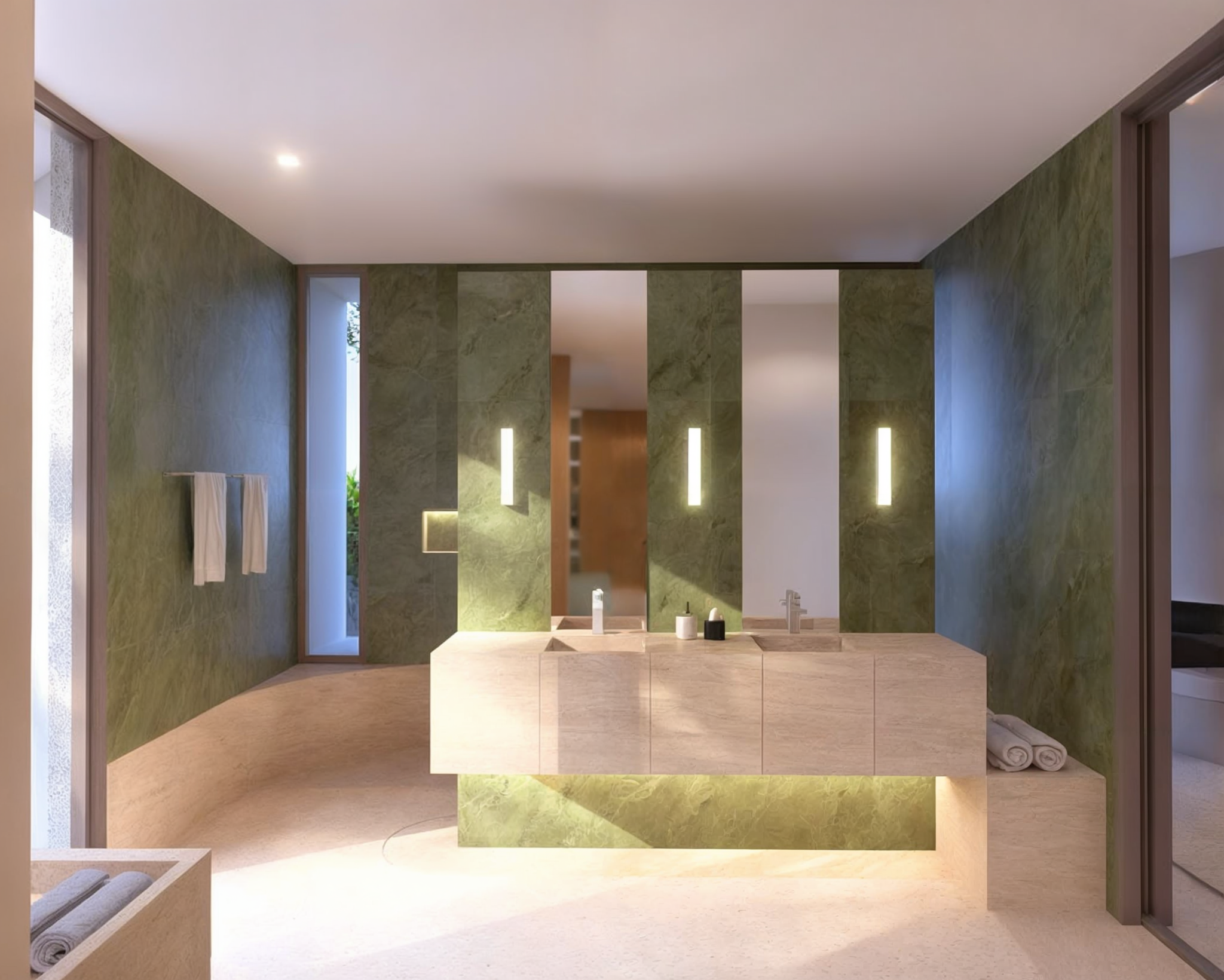 Vue Salle de Bain